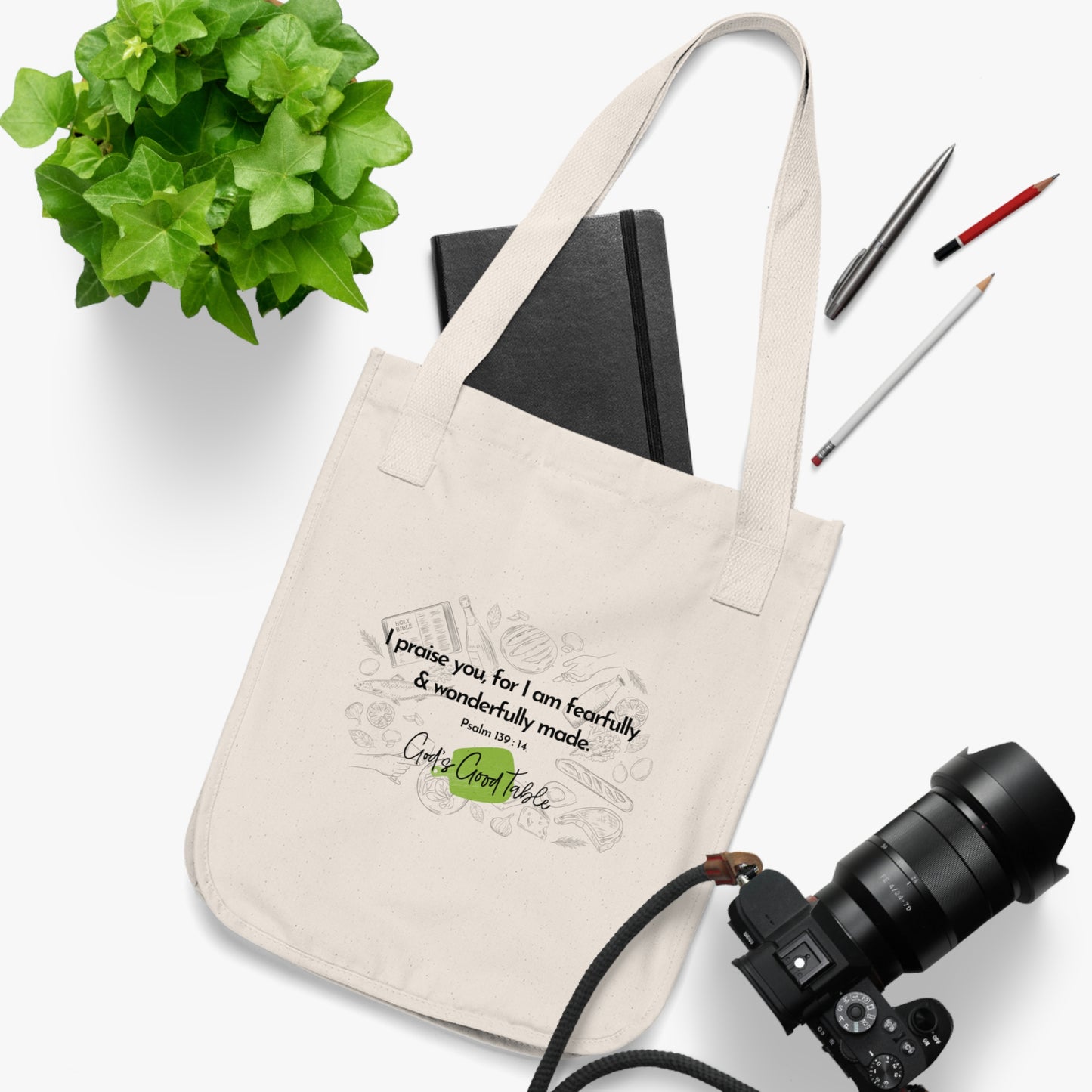 Scripture Tote Bag