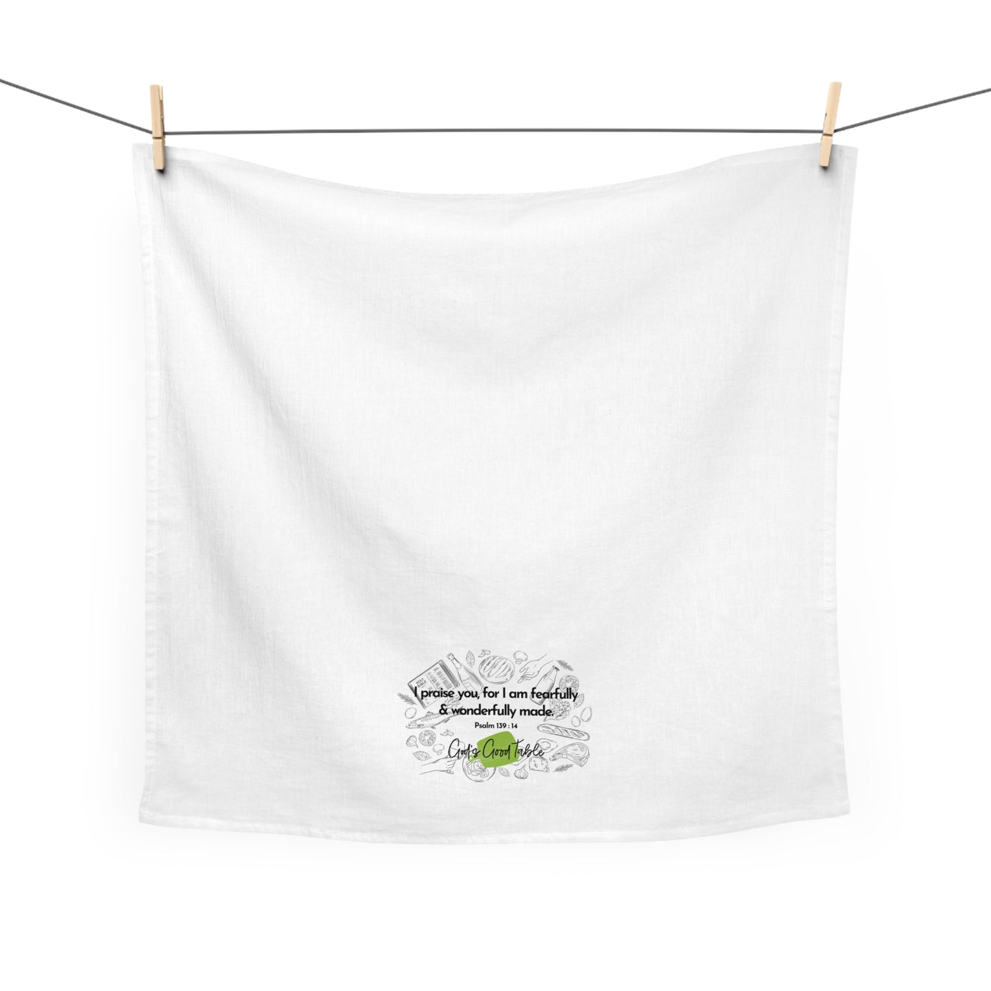 Scripture Tea Towel