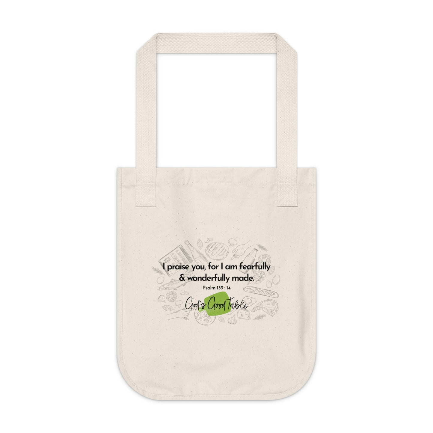 Scripture Tote Bag