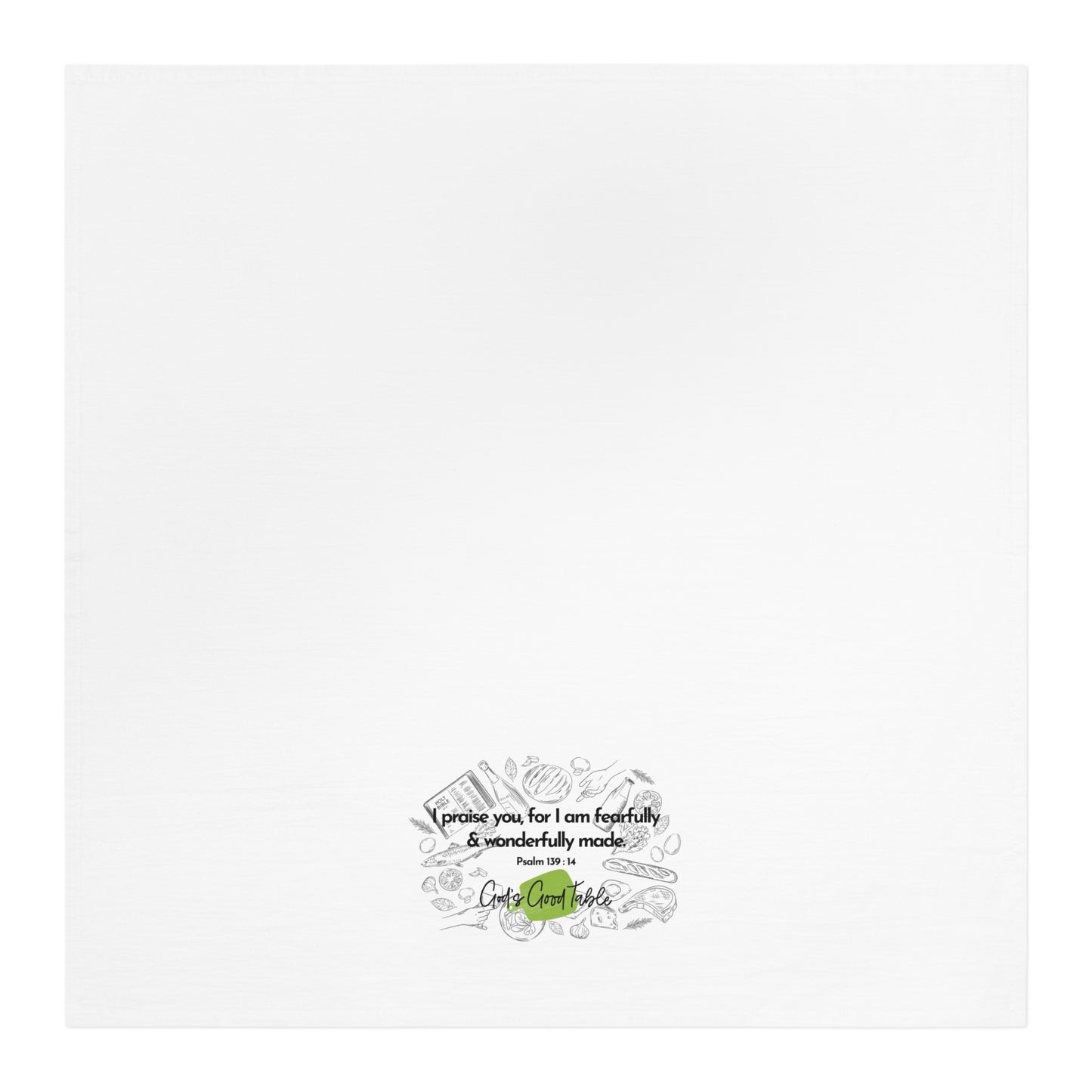 Scripture Tea Towel