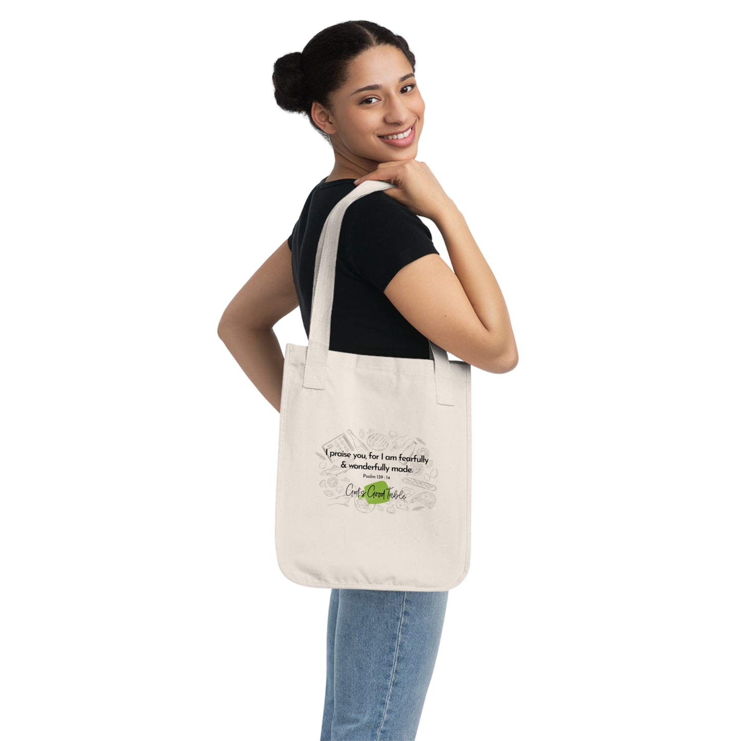Scripture Tote Bag