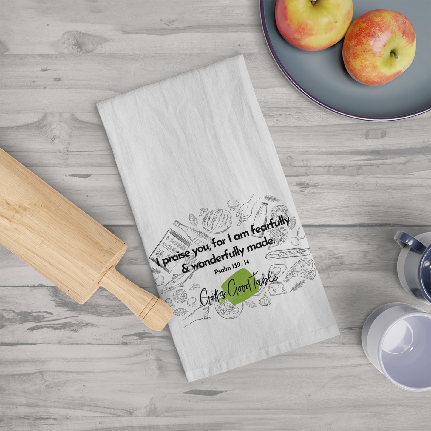 Scripture Tea Towel