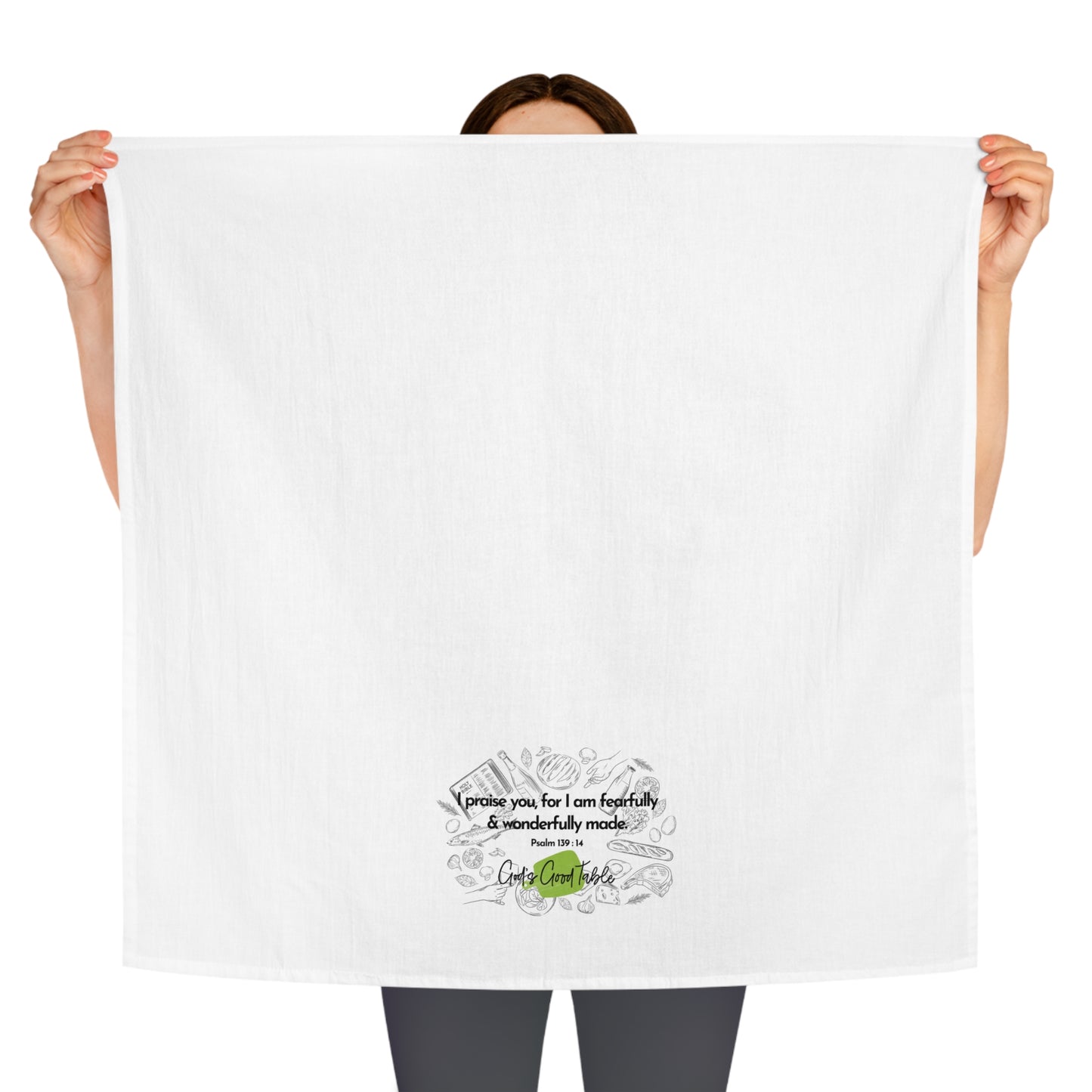 Scripture Tea Towel